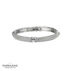 Park Lane Silver Rica Bracelet Stretch Bangle